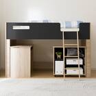 システムベッドデスク(KK01 ミドルタイプ BK/LSO) 9枚目画像