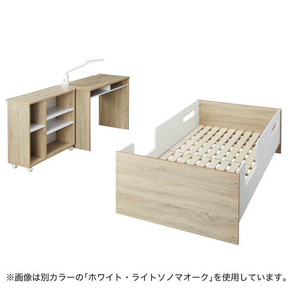 システムベッドデスク(KK01 ミドルタイプ BK/LSO) 19枚目画像