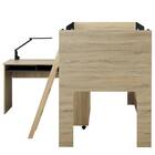 システムベッドデスク(KK01 ミドルタイプ BK/LSO) 20枚目画像