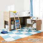 システムベッドデスク(KK01 ミドルタイプ BK/LSO) 21枚目画像