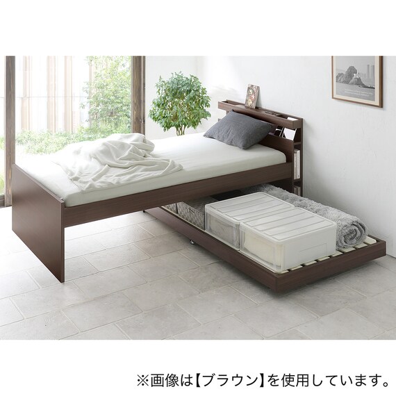 収納式ツインベッド (棚・コンセント・照明付 NA) 7枚目画像