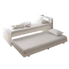 収納式ツインベッド (棚・コンセント・照明付 WW) 1枚目画像