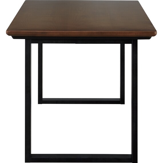 布団レスヒーターダイニングこたつ(HK02 150 スクエア脚/MBR) 5枚目画像