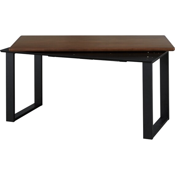 布団レスヒーターダイニングこたつ(HK02 150 スクエア脚/MBR) 7枚目画像