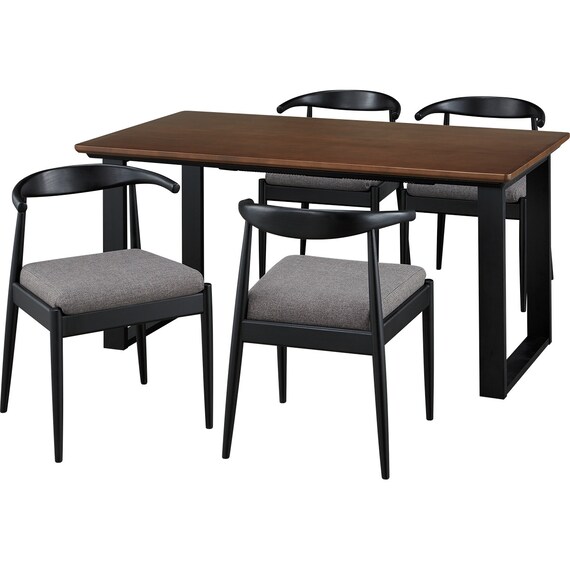 布団レスヒーターダイニングこたつ(HK02 150 スクエア脚/MBR) 8枚目画像