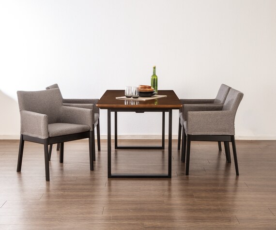 布団レスヒーターダイニングこたつ(HK02 150 スクエア脚/MBR) 10枚目画像