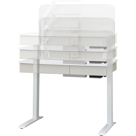 電動昇降デスク(JP01 WH/GY) 13枚目画像