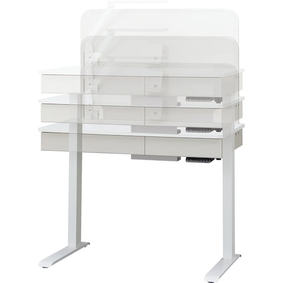 電動昇降デスク(JP01 WH/GY) 13枚目画像