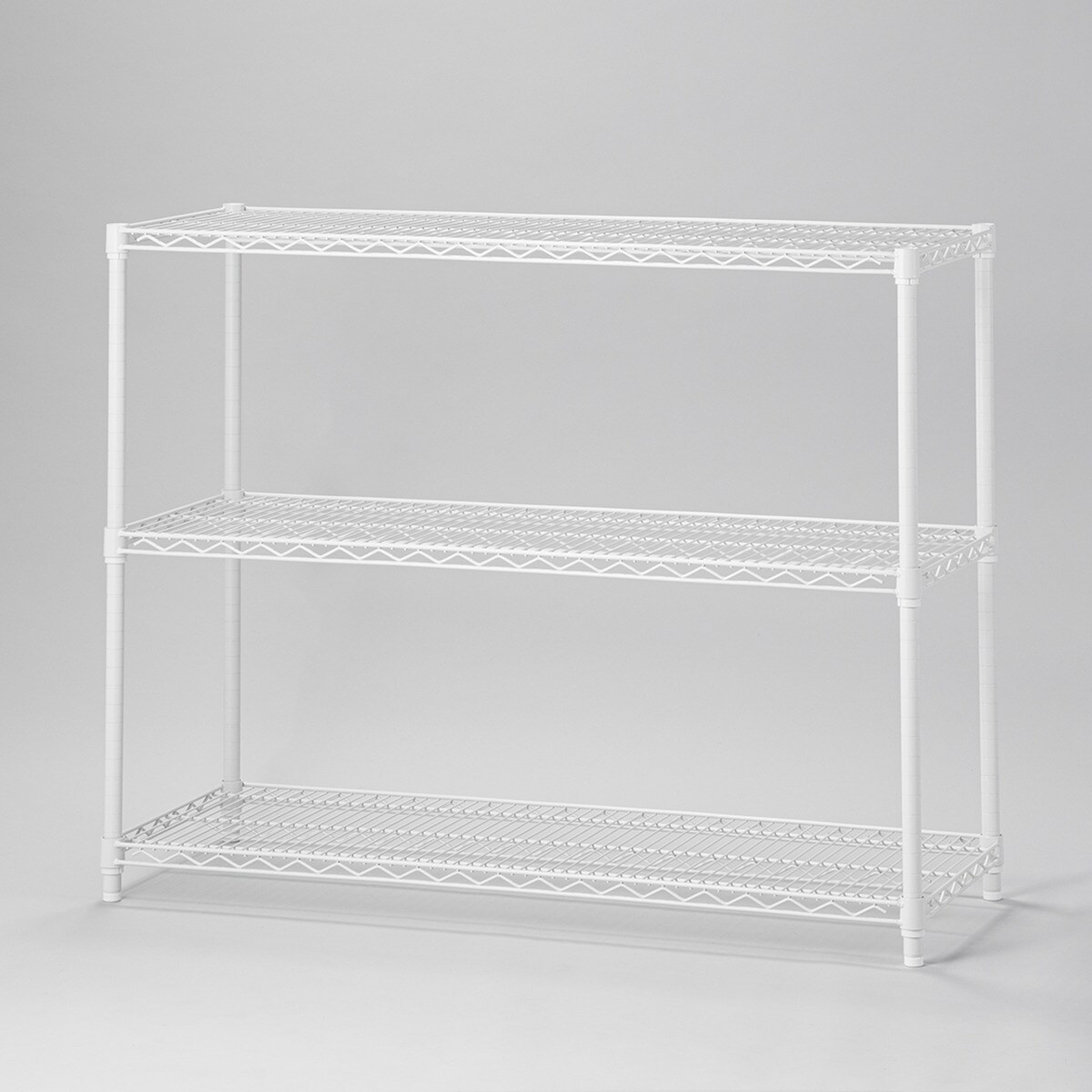 スチールラック(KJ25 幅120cm 3段 ホワイト) | ニトリネット【公式