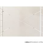 突っ張り壁面収納 Nポルダディープ2 (幅80cm NP01ミドルブラウン) 12枚目画像