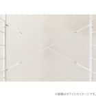 突っ張り壁面収納 Nポルダディープ2 (幅80cm NP01ミドルブラウン) 12枚目画像