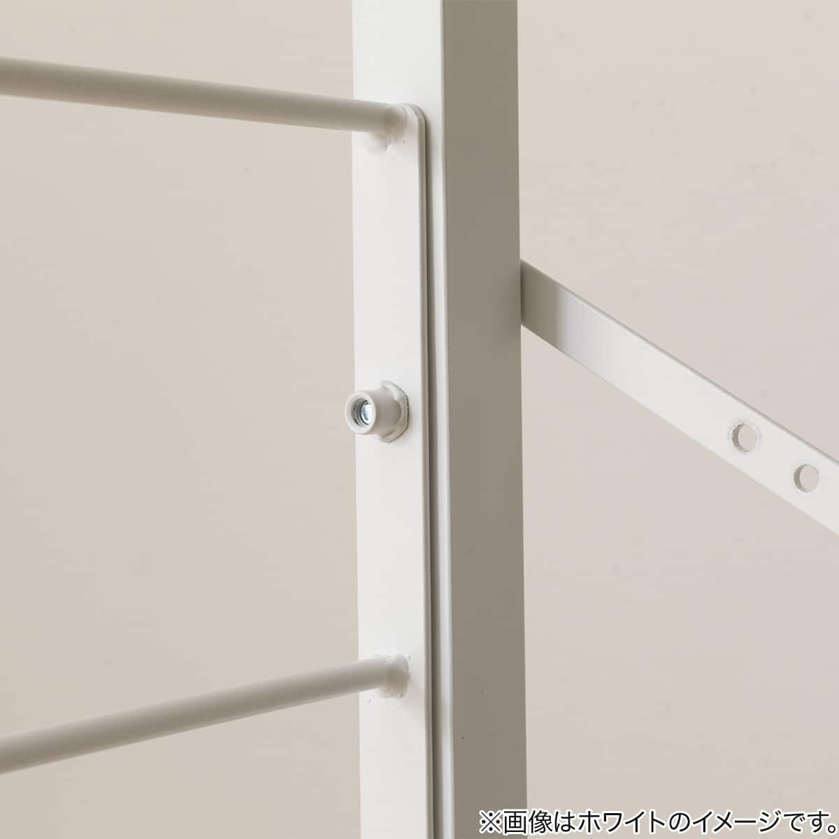 突っ張り壁面収納 Nポルダディープ2 (幅80cm NP01ミドルブラウン