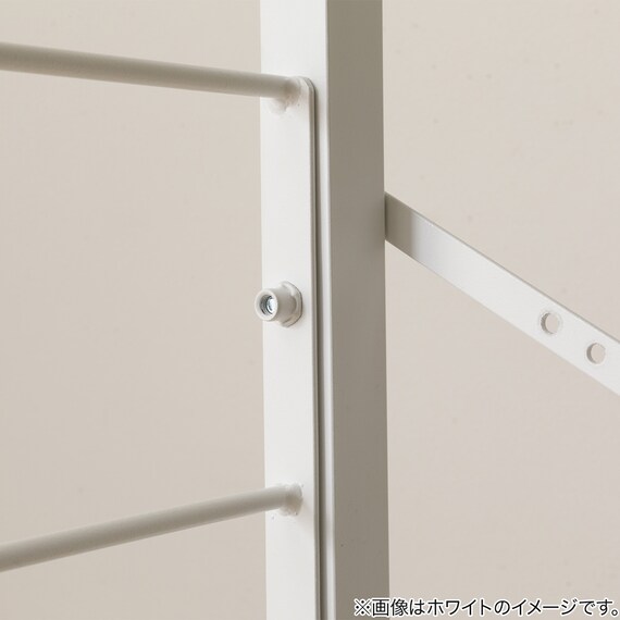 突っ張り壁面収納 Nポルダディープ2 (幅80cm NP01ミドルブラウン) 13枚目画像