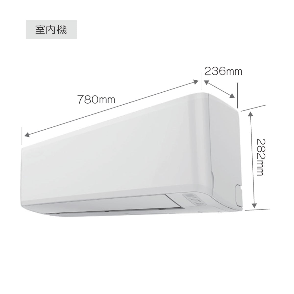 エアコン 6畳用 (NH-22H)(標準取付工事無し・10年延長保証付き