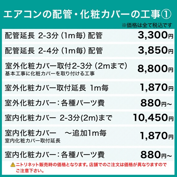 エアコン 6畳用 (NL-22H-W)(標準取付工事有り）北海道用 13枚目画像