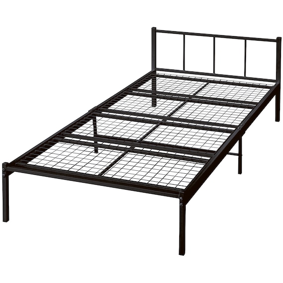 パイプベッド(PB101-S BK) 1枚目画像