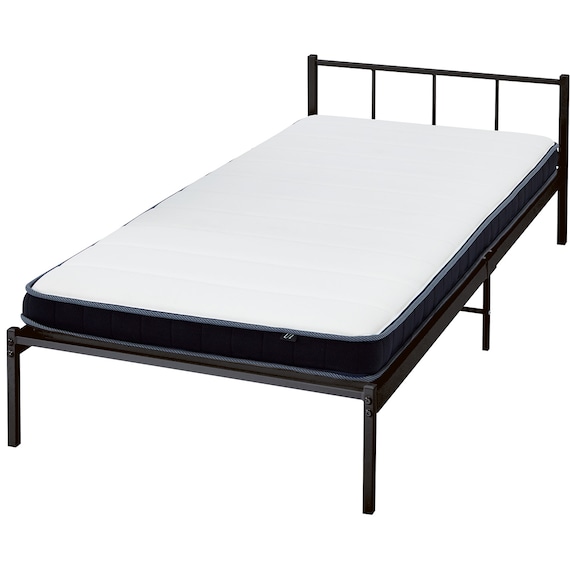 パイプベッド(PB101-S BK) 12枚目画像