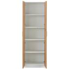 木製キャビネット(5段 MGN フル扉タイプ WH/OAK) 4枚目画像