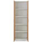 木製キャビネット(5段 MGN フル扉タイプ WH/OAK) 4枚目画像