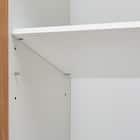 木製キャビネット(5段 MGN フル扉タイプ WH/OAK) 6枚目画像