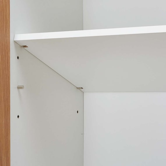 木製キャビネット(5段 MGN フル扉タイプ WH/OAK) 6枚目画像