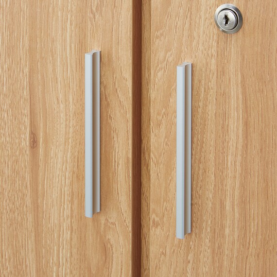 木製キャビネット(5段 MGN フル扉タイプ WH/OAK) 9枚目画像