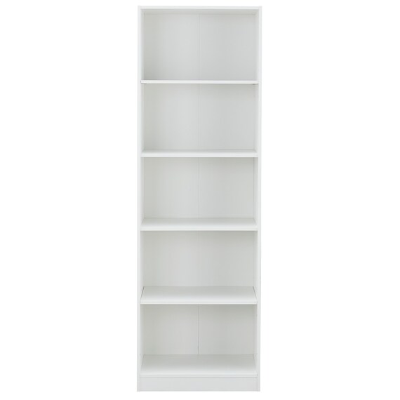 木製キャビネット(5段 MGN WH) 3枚目画像