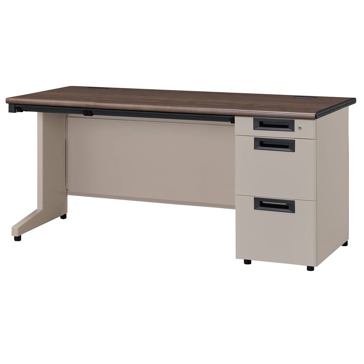 オフィス机 片袖 木製 ニトリ A12002 片袖机(NI-127A-3 NW1/PGY) | ニトリネット【公式】 家具・インテリア通販