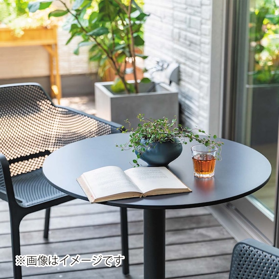 ガーデン ラウンドテーブル(カリス NAR-T08 WH) 5枚目画像