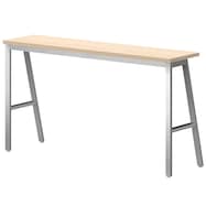 ワークテーブル(NBSY-S カウンター ハイタイプ シルバー脚 幅180cm)