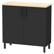 木製収納カウンター(RFDBC-1040 両開き扉)