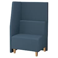 布張りパネルソファ(スクエア750 片側 右 B-N2)