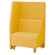 合皮パネルソファ(スクエア750 片側 右 D-12)