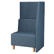 布張りパネルソファ(スクエア750 片側 左 B-N2)