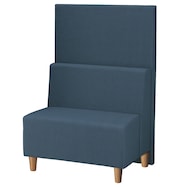 布張りパネルソファ(スクエア800 側パネルなし B-N2)