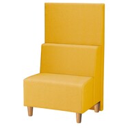 合皮パネルソファ(スクエア800 側パネルなし D-12)