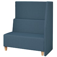 布張りパネルソファ(スクエア1150 片側 左 B-N2)