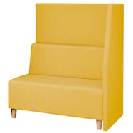 合皮パネルソファ(スクエア1150 片側 左 D-12)