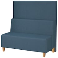 布張りパネルソファ(スクエア1200 側パネルなし B-N2)