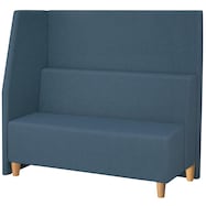 布張りパネルソファ(スクエア1350 片側 右 B-N2)