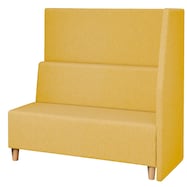 合皮パネルソファ(スクエア1350 片側 左 D-12)