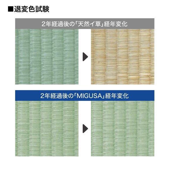 畳シングルベッド(TM367 棚付き MIGUSA GR/WN) 4枚目画像