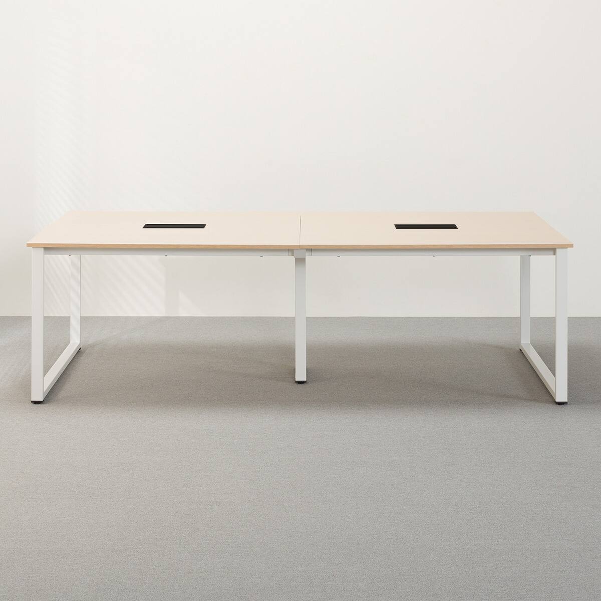 フリーアドレスデスク(NT3-2400 OAK/WH) | ニトリネット【公式】 家具