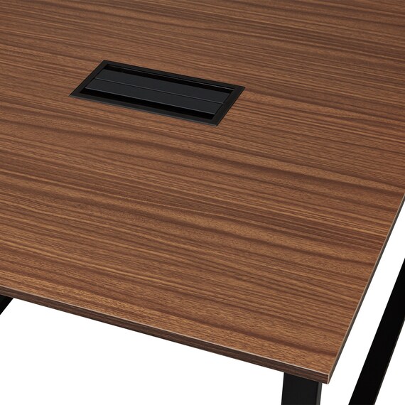 フリーアドレスデスク(NT3-1000 WN/BK) 4枚目画像