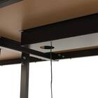 フリーアドレスデスク(NT3-1000 WN/BK) 7枚目画像