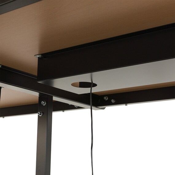 フリーアドレスデスク(NT3-1000 WN/BK) 7枚目画像