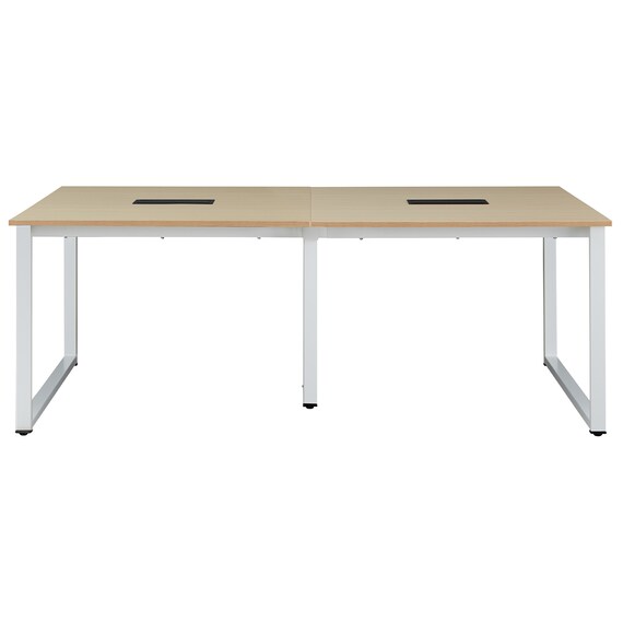 フリーアドレスデスク(NT3-2000 OAK/WH) 2枚目画像