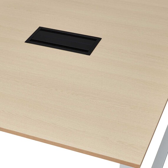 フリーアドレスデスク(NT3-2000 OAK/WH) 4枚目画像