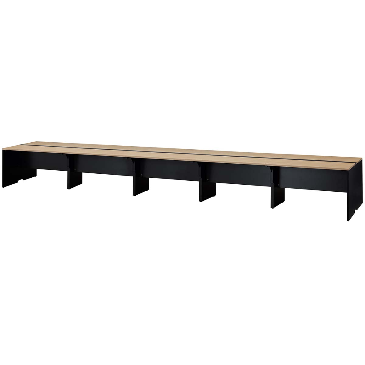 フリーアドレスデスク(FA1-6000 OAK/BK) | ニトリネット【公式】 家具