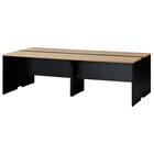 フリーアドレスデスク(FA1-2400 OAK/BK) 1枚目画像